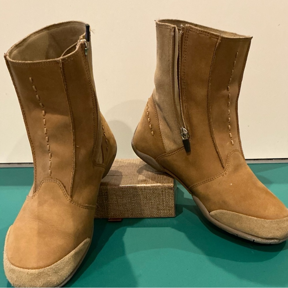 Hi-Tec V-Lite Hathaway Quick-Zip 200i Brown Ankle Booties Women’s Size 10